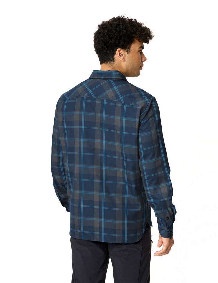 VAUDE VAUDE Men's Neshan LS Shirt IV Funktionshemd Herren - caspian blue - 1 | SportScheck