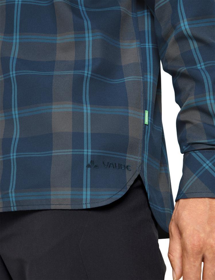 VAUDE VAUDE Men's Neshan LS Shirt IV Funktionshemd Herren - caspian blue - 0 | SportScheck