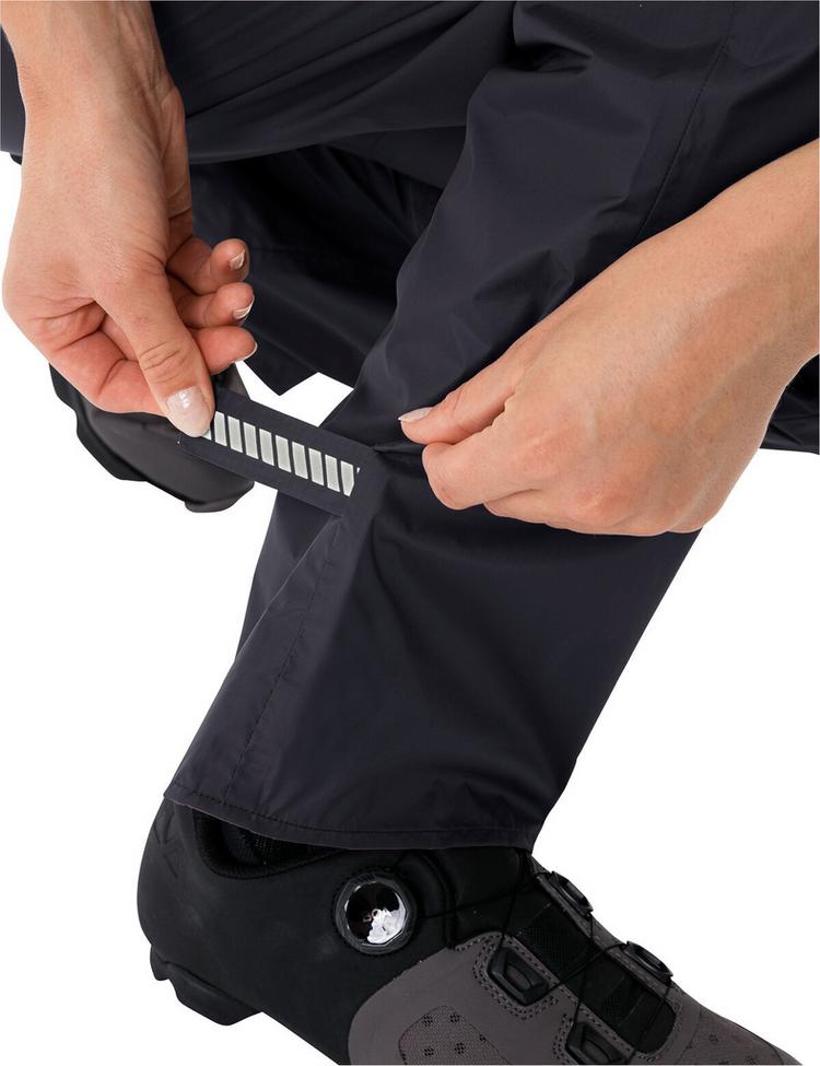 VAUDE VAUDE Women's Drop Pants II Fahrradhose Damen - black/black - 1 | SportScheck
