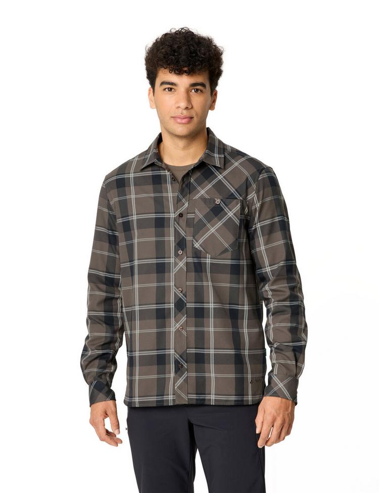 VAUDE VAUDE Men's Neshan LS Shirt IV Funktionshemd Herren - deer brown - 0 | SportScheck