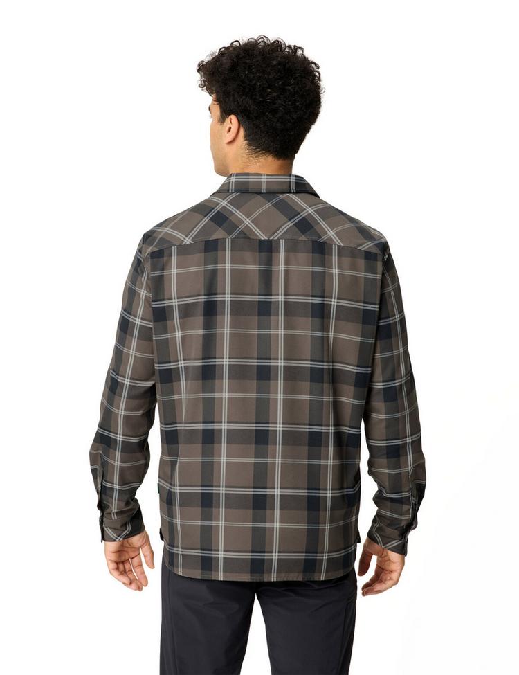 VAUDE VAUDE Men's Neshan LS Shirt IV Funktionshemd Herren - deer brown - 1 | SportScheck
