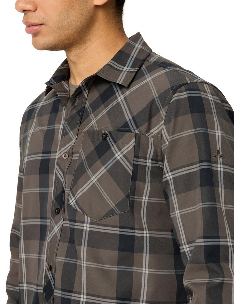 VAUDE VAUDE Men's Neshan LS Shirt IV Funktionshemd Herren - deer brown - 1 | SportScheck