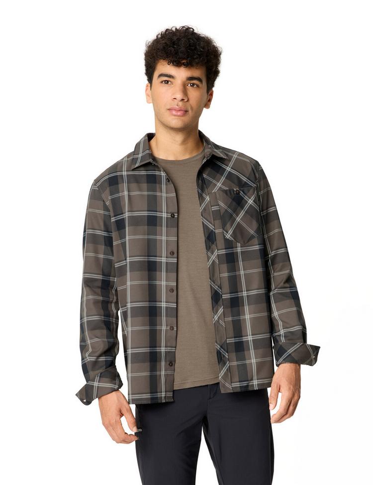 VAUDE VAUDE Men's Neshan LS Shirt IV Funktionshemd Herren - deer brown - 2 | SportScheck