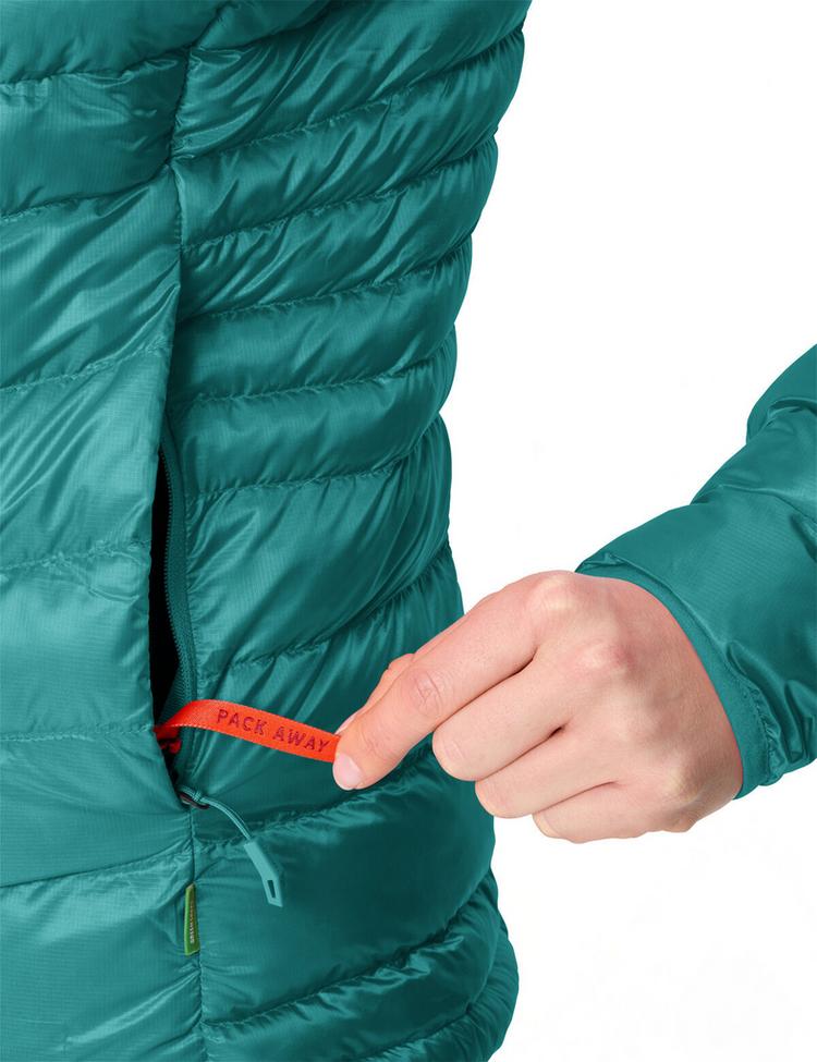 VAUDE VAUDE Women's Batura Hooded Insulation Jacket Outdoorjacke Damen - fjord green - 0 | SportScheck