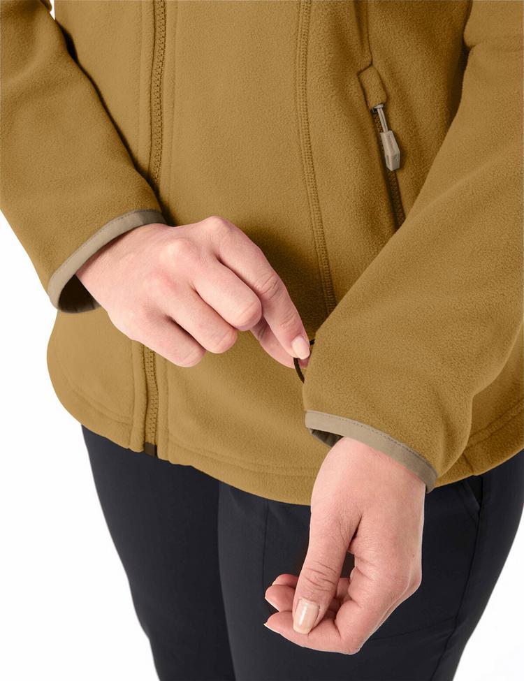 VAUDE VAUDE Women's Rosemoor Fleece Jacket II Outdoorjacke Damen - peanut butter - 1 | SportScheck