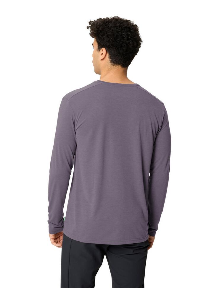 VAUDE VAUDE Men's Rosemoor LS T-Shirt III T-Shirt Herren - purple ash - 1 | SportScheck