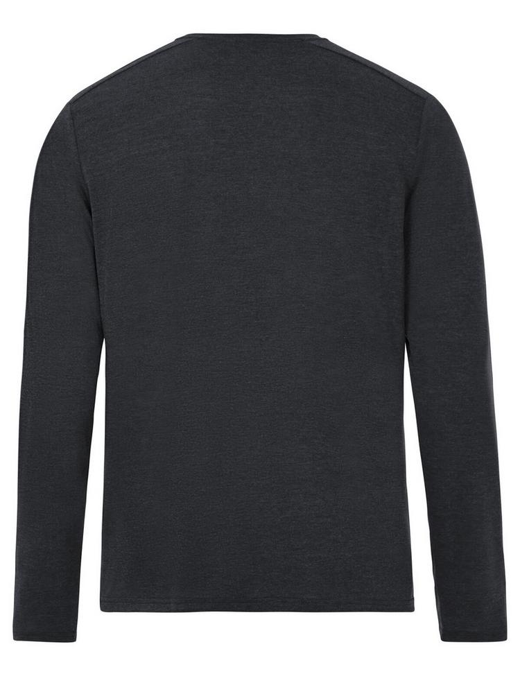 VAUDE VAUDE Men's Rosemoor LS T-Shirt III T-Shirt Herren - black/thyme - 0 | SportScheck
