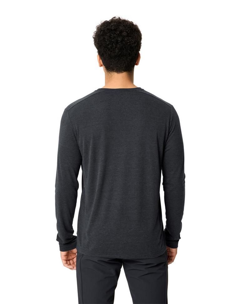VAUDE VAUDE Men's Rosemoor LS T-Shirt III T-Shirt Herren - black/thyme - 1 | SportScheck