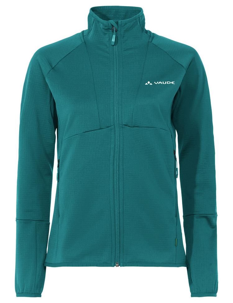 VAUDE VAUDE Women's Monviso Fleece FZ Jacket II Outdoorjacke Damen - fjord green - 0 | SportScheck