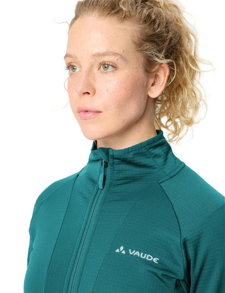 VAUDE VAUDE Women's Monviso Fleece FZ Jacket II Outdoorjacke Damen - fjord green - 1 | SportScheck