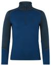 VAUDE Kids Livigno Halfzip Longshirt Kinder - everest blue
