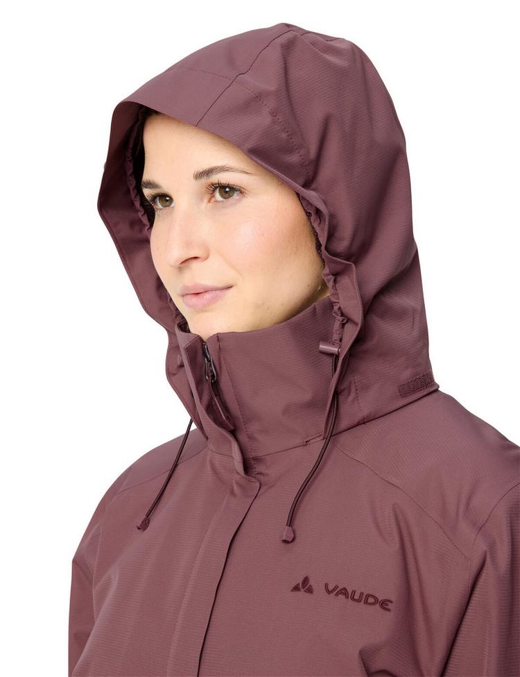 VAUDE VAUDE Women's Escape Parka Outdoorjacke Damen - ruby dusk - 1 | SportScheck