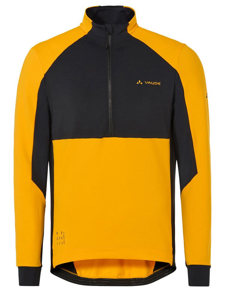 VAUDE VAUDE Men's Kuro Halfzip LS Tricot Trikot Herren - saffron - 0 | SportScheck