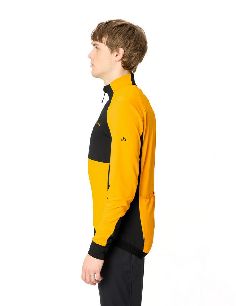 VAUDE VAUDE Men's Kuro Halfzip LS Tricot Trikot Herren - saffron - 1 | SportScheck