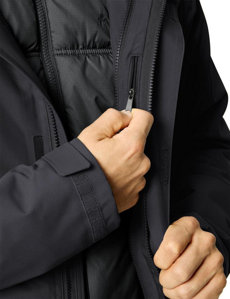 VAUDE VAUDE Men's Neyland 3in1 Jacket Doppeljacke Herren - black uni - 0 | SportScheck
