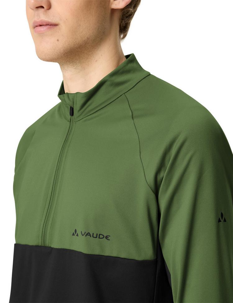 VAUDE VAUDE Men's Qimsa Halfzip LS Shirt T-Shirt Herren - thyme - 1 | SportScheck