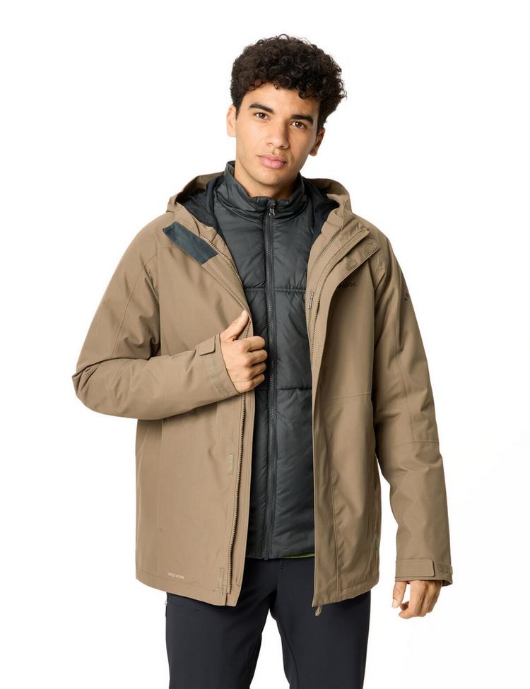 VAUDE VAUDE Men's Neyland 3in1 Jacket Doppeljacke Herren - oat - 4 | SportScheck