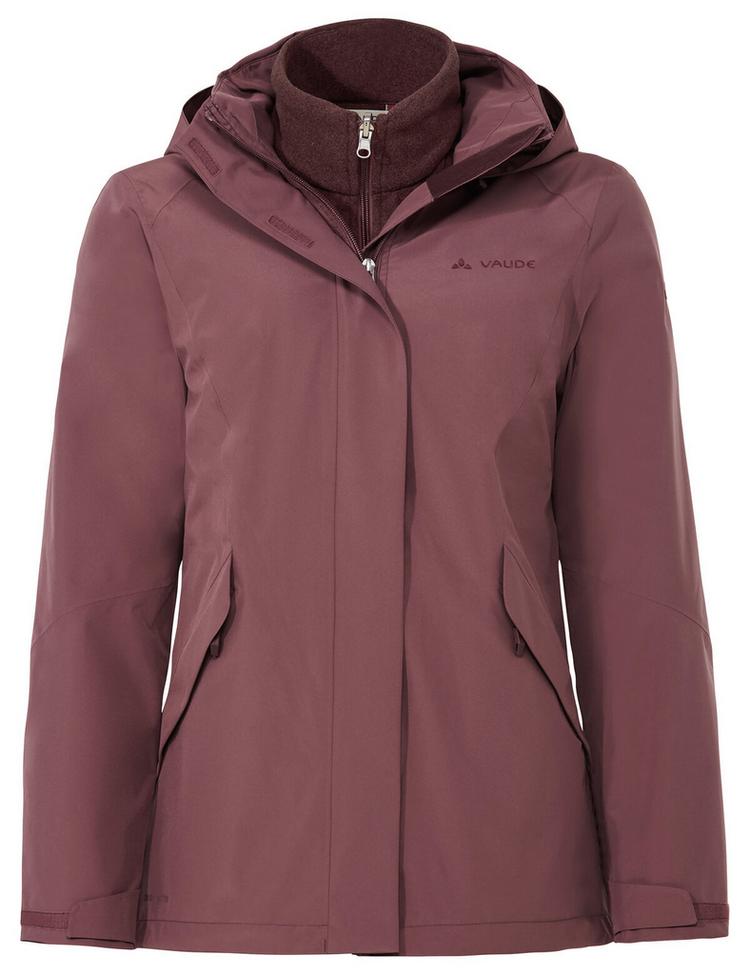 VAUDE VAUDE Women's Rosemoor 3in1 Jacket II Outdoorjacke Damen - ruby dusk - 0 | SportScheck