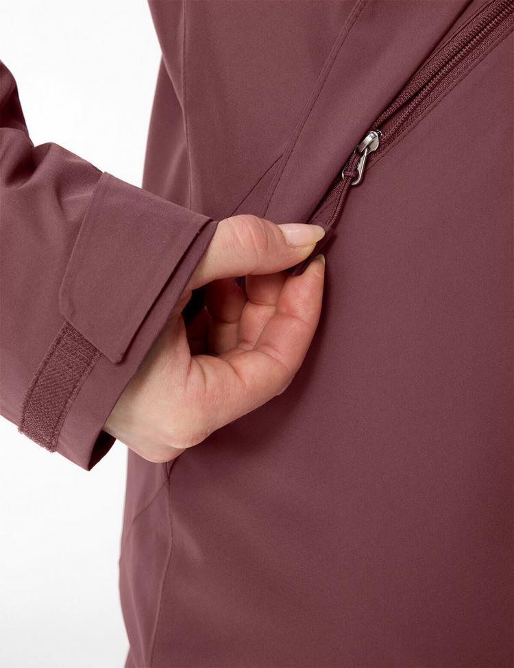 VAUDE VAUDE Women's Rosemoor 3in1 Jacket II Outdoorjacke Damen - ruby dusk - 0 | SportScheck