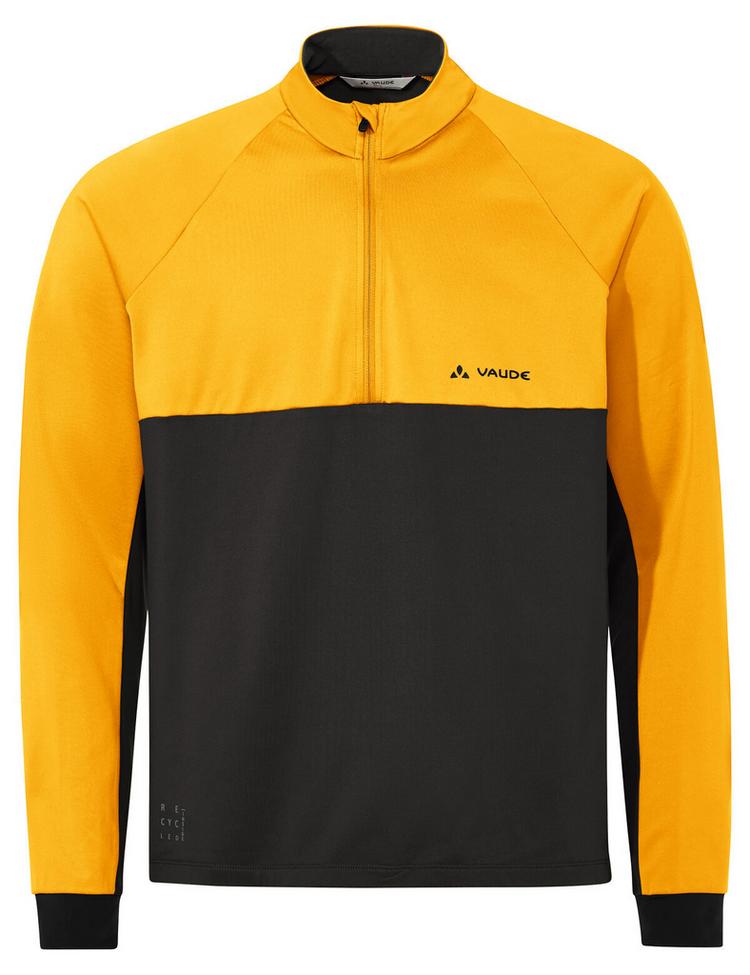 VAUDE VAUDE Men's Qimsa Halfzip LS Shirt T-Shirt Herren - saffron - 0 | SportScheck