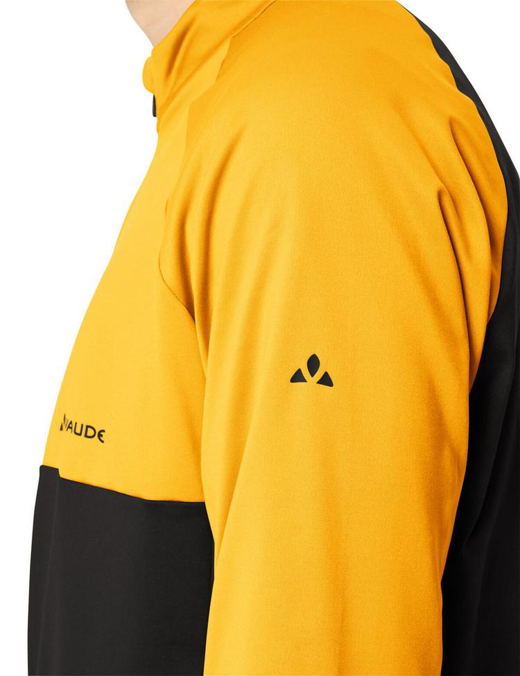 VAUDE VAUDE Men's Qimsa Halfzip LS Shirt T-Shirt Herren - saffron - 0 | SportScheck