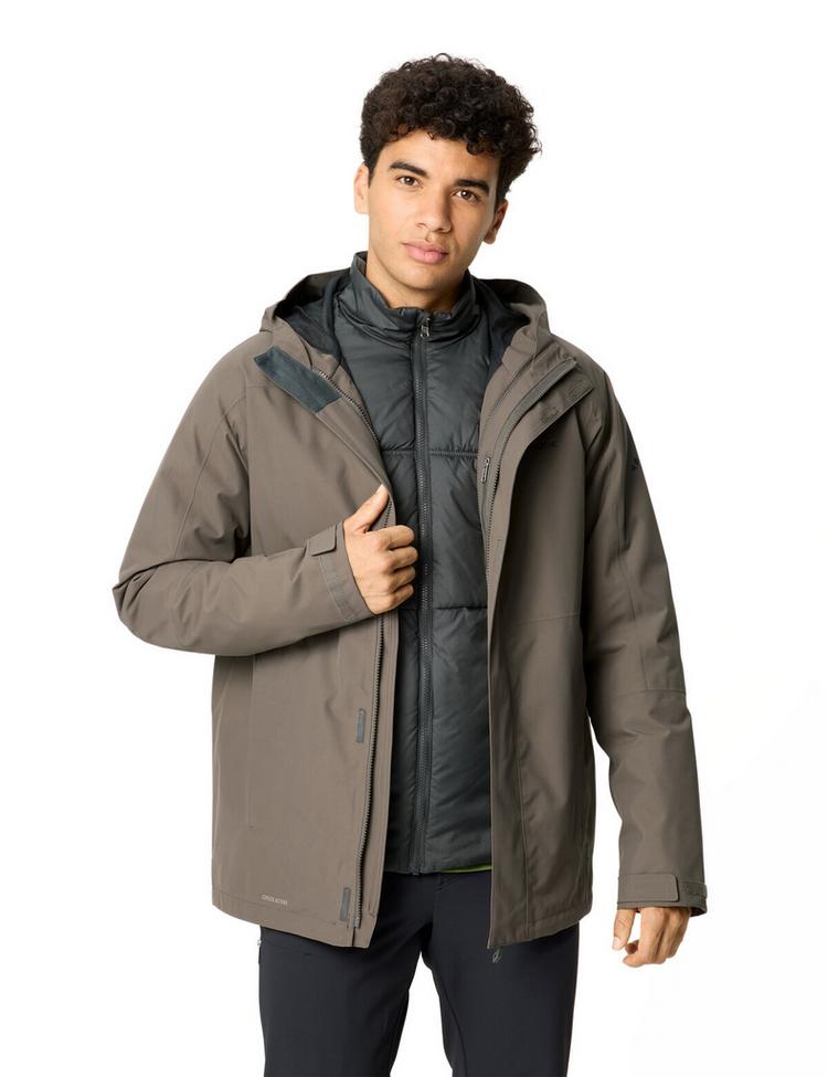 VAUDE VAUDE Men's Neyland 3in1 Jacket Doppeljacke Herren - deer brown - 4 | SportScheck
