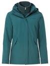 VAUDE Women's Rosemoor 3in1 Jacket II Outdoorjacke Damen - dark fjord green