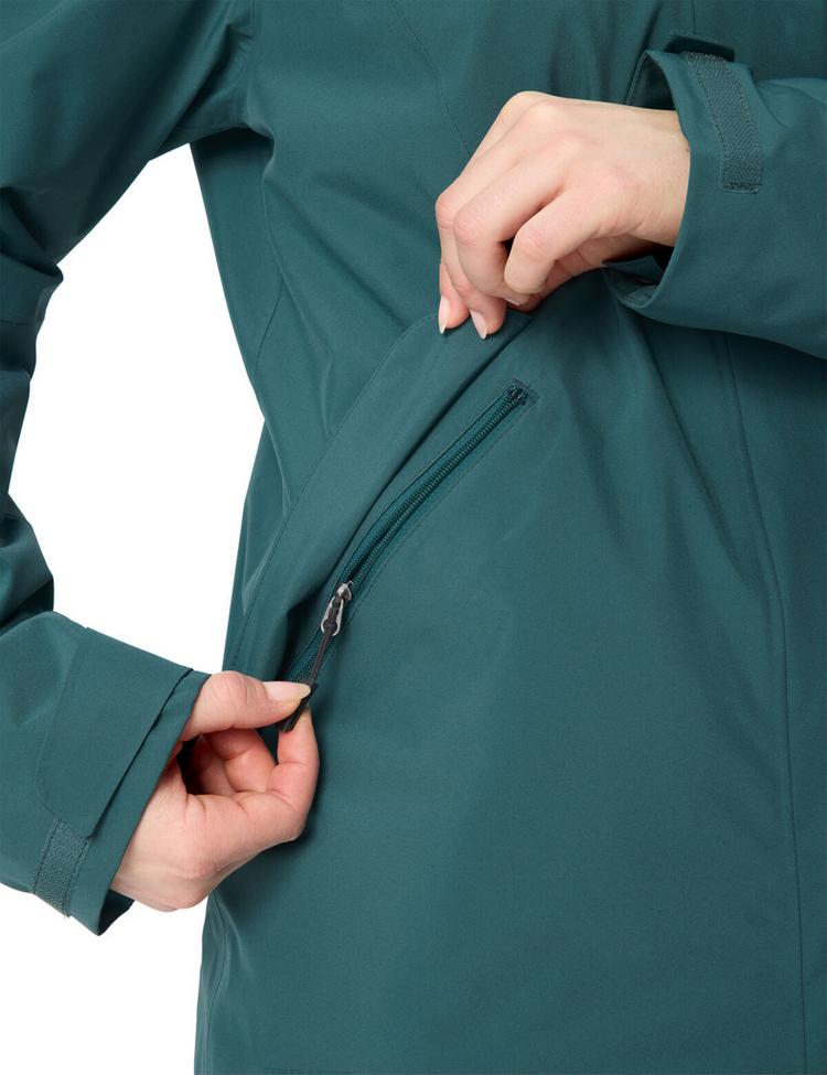 VAUDE VAUDE Women's Rosemoor 3in1 Jacket II Outdoorjacke Damen - dark fjord green - 0 | SportScheck