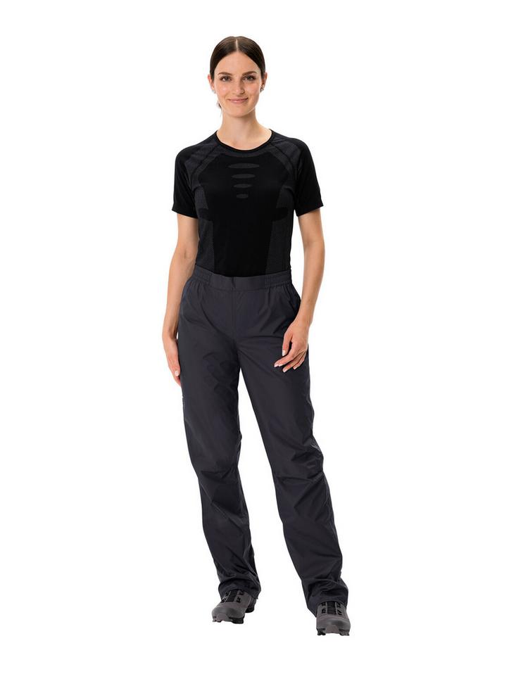 VAUDE VAUDE Women's Drop Pants II Fahrradhose Damen - black/black - 2 | SportScheck