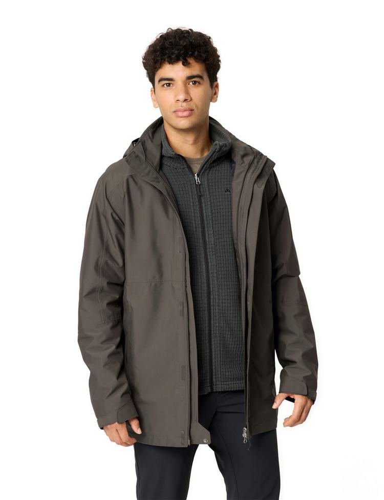 VAUDE VAUDE Men's Idris 3in1 Parka IV Doppeljacke Herren - deer brown - 4 | SportScheck