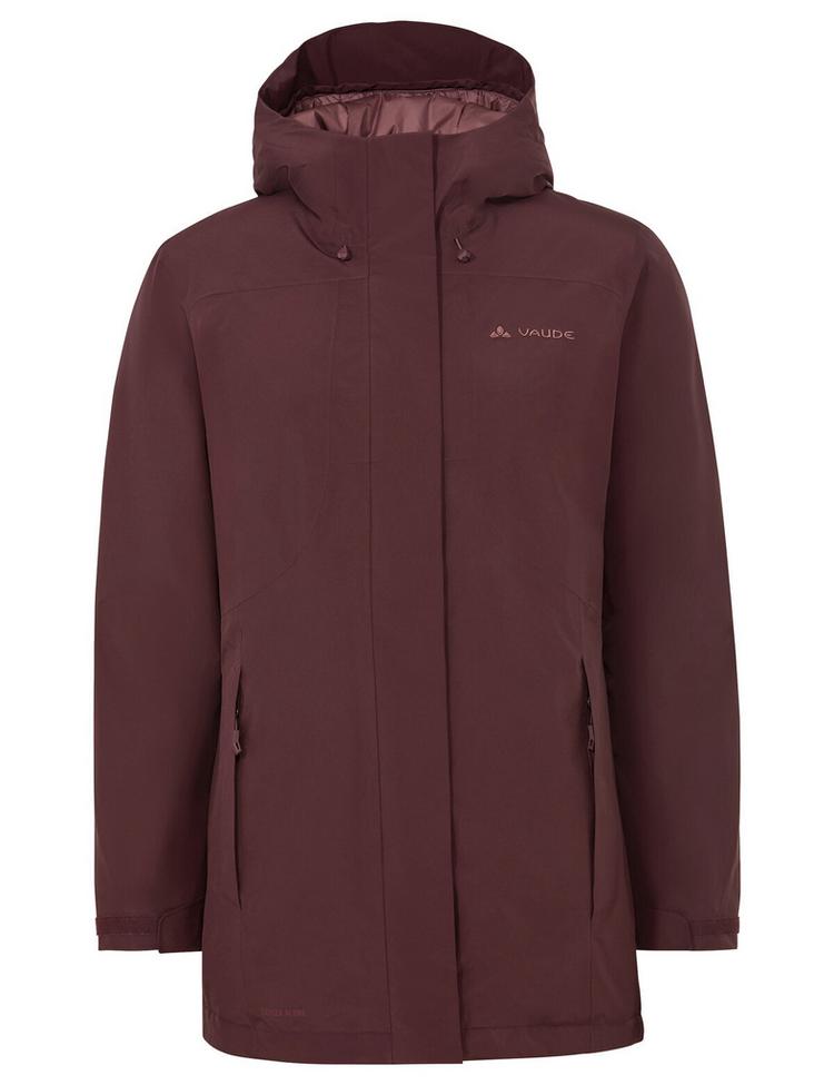 VAUDE VAUDE Women's Rosemoor Padded Parka Outdoorjacke Damen - dark oak - 0 | SportScheck