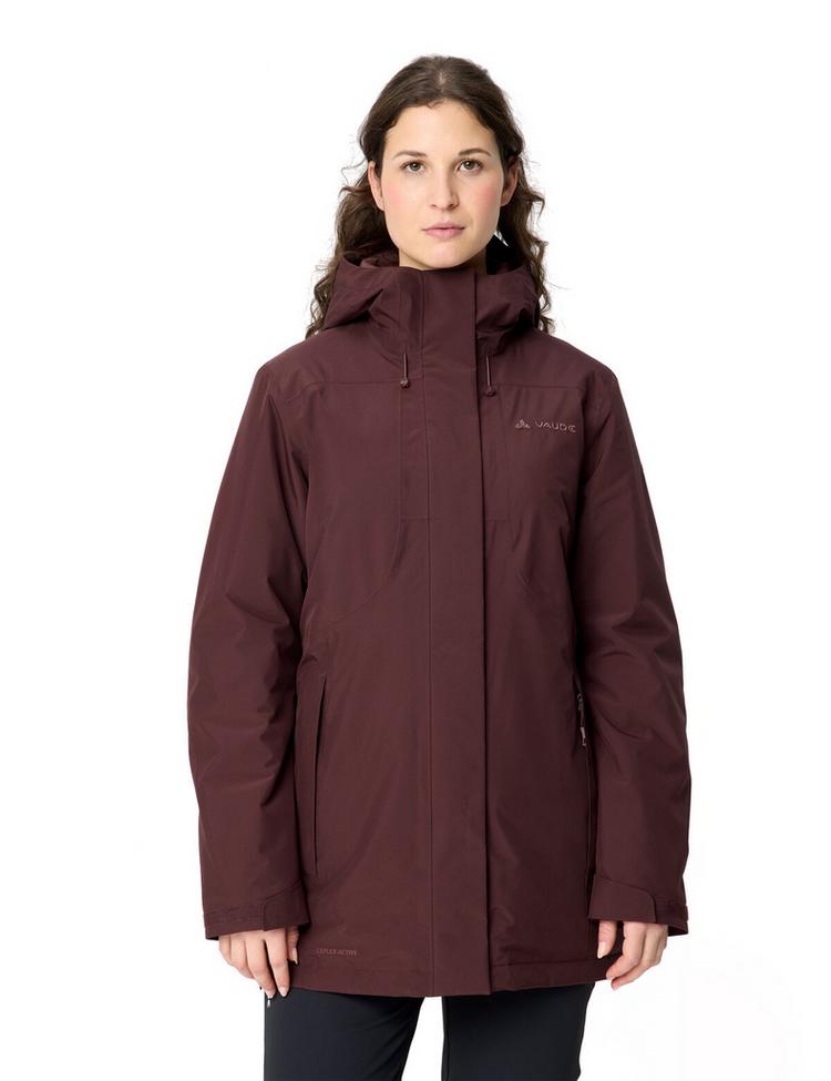 VAUDE VAUDE Women's Rosemoor Padded Parka Outdoorjacke Damen - dark oak - 0 | SportScheck
