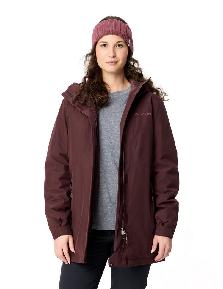 VAUDE VAUDE Women's Rosemoor Padded Parka Outdoorjacke Damen - dark oak - 2 | SportScheck