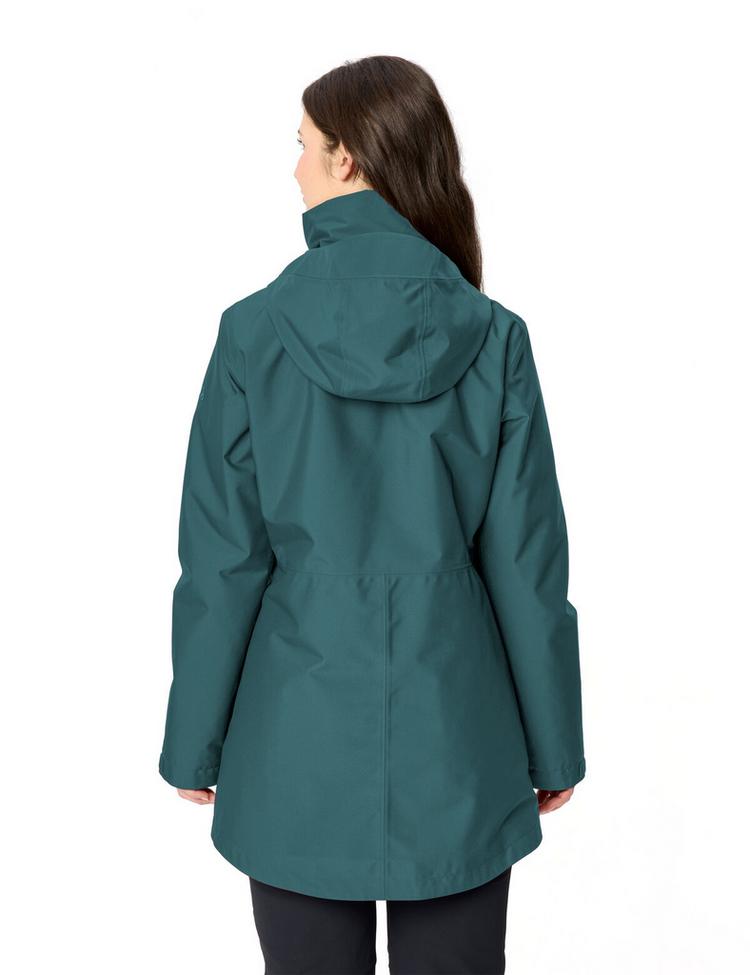 VAUDE VAUDE Women's Idris 3in1 Parka IV Outdoorjacke Damen - dark fjord green - 1 | SportScheck