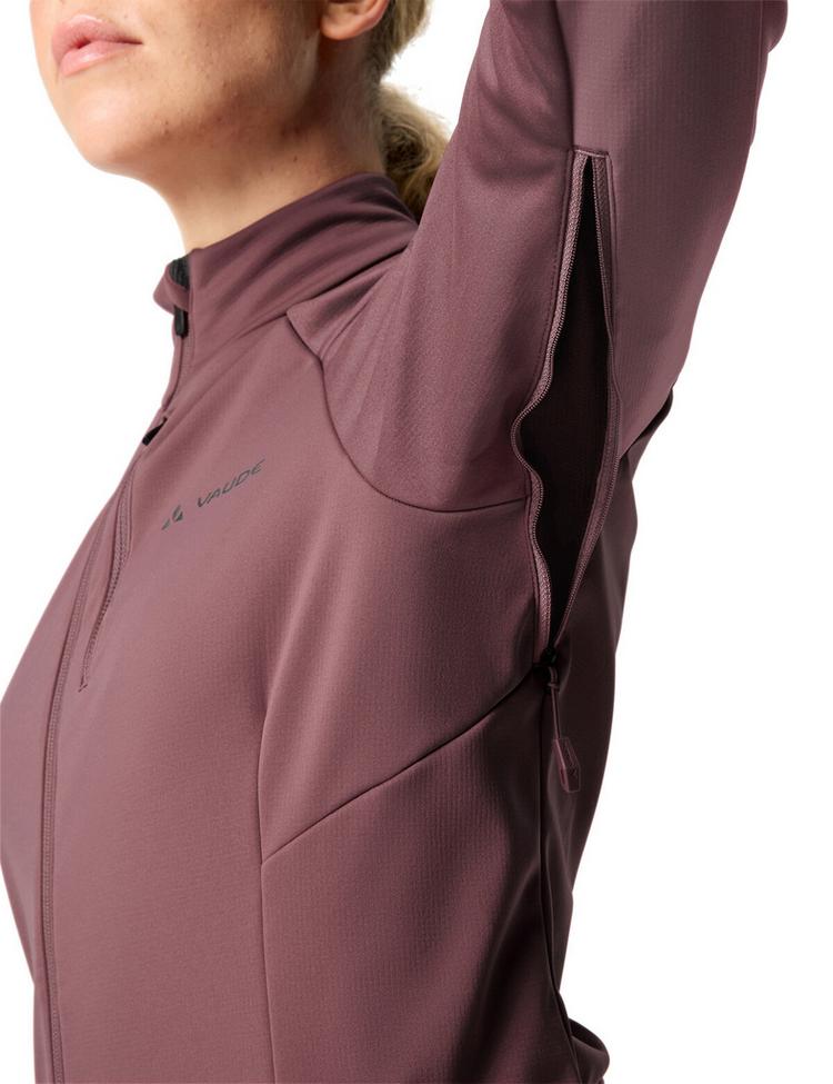 VAUDE VAUDE Women's Posta Softshell Jacket II Fahrradjacke Damen - ruby dusk - 0 | SportScheck