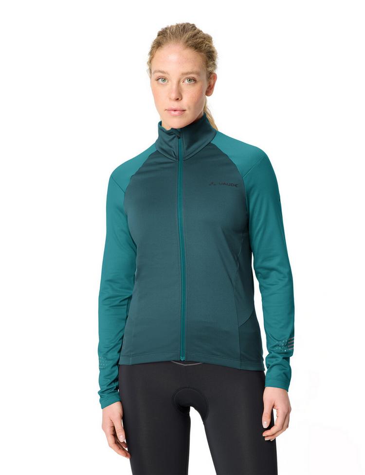 VAUDE VAUDE Women's Posta LS Tricot III Trikot Damen - dark fjord green - 0 | SportScheck