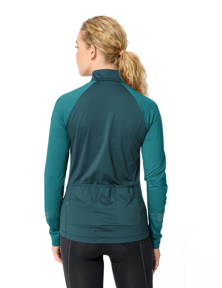 VAUDE VAUDE Women's Posta LS Tricot III Trikot Damen - dark fjord green - 1 | SportScheck
