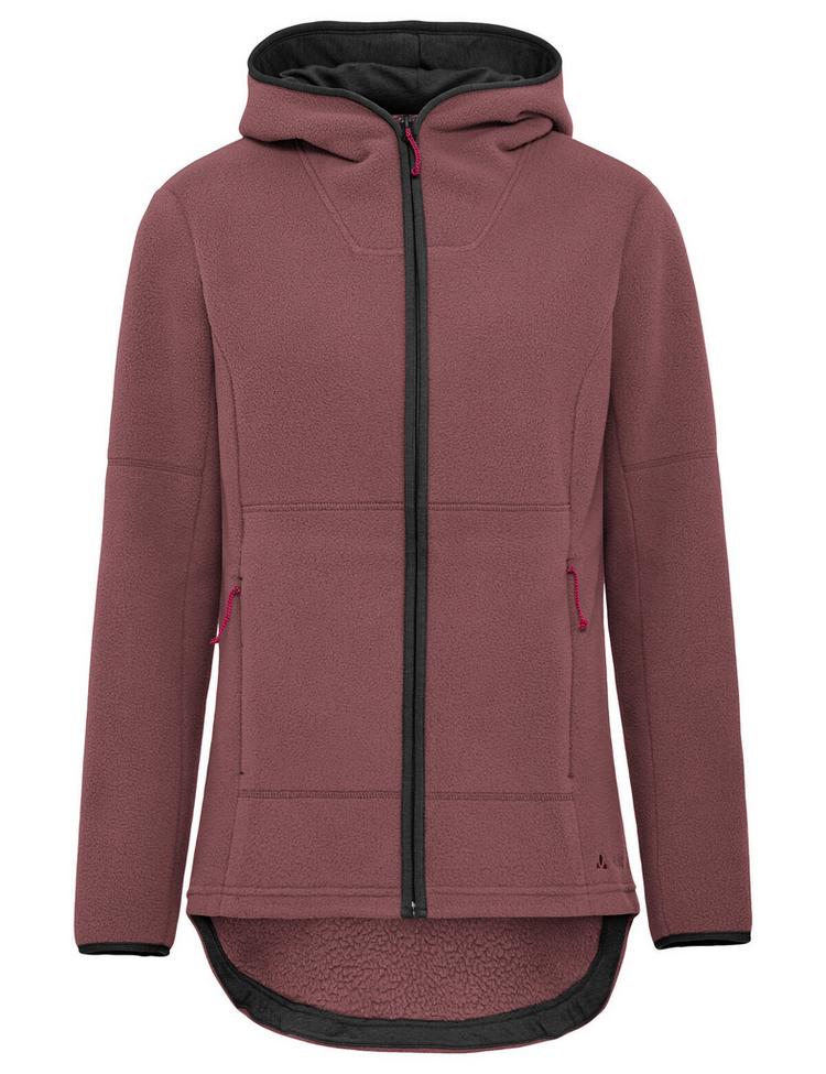 VAUDE VAUDE Women's Neyland Fleece Hoody II Outdoorjacke Damen - ruby dusk - 0 | SportScheck