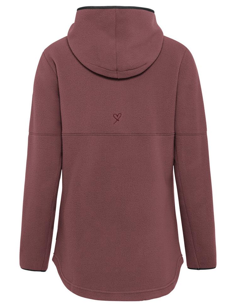 VAUDE VAUDE Women's Neyland Fleece Hoody II Outdoorjacke Damen - ruby dusk - 0 | SportScheck