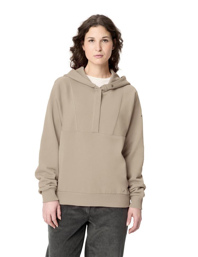 VAUDE VAUDE Women's Manukau Hoody IV Sweatshirt Damen - linen - 0 | SportScheck