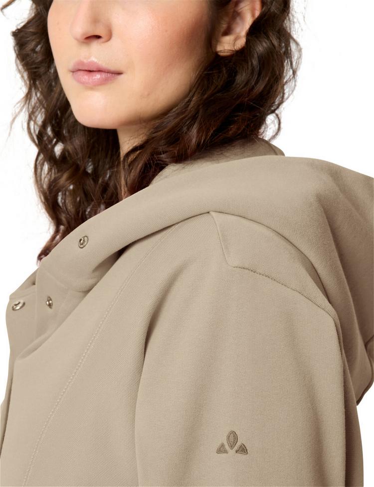 VAUDE VAUDE Women's Manukau Hoody IV Sweatshirt Damen - linen - 0 | SportScheck