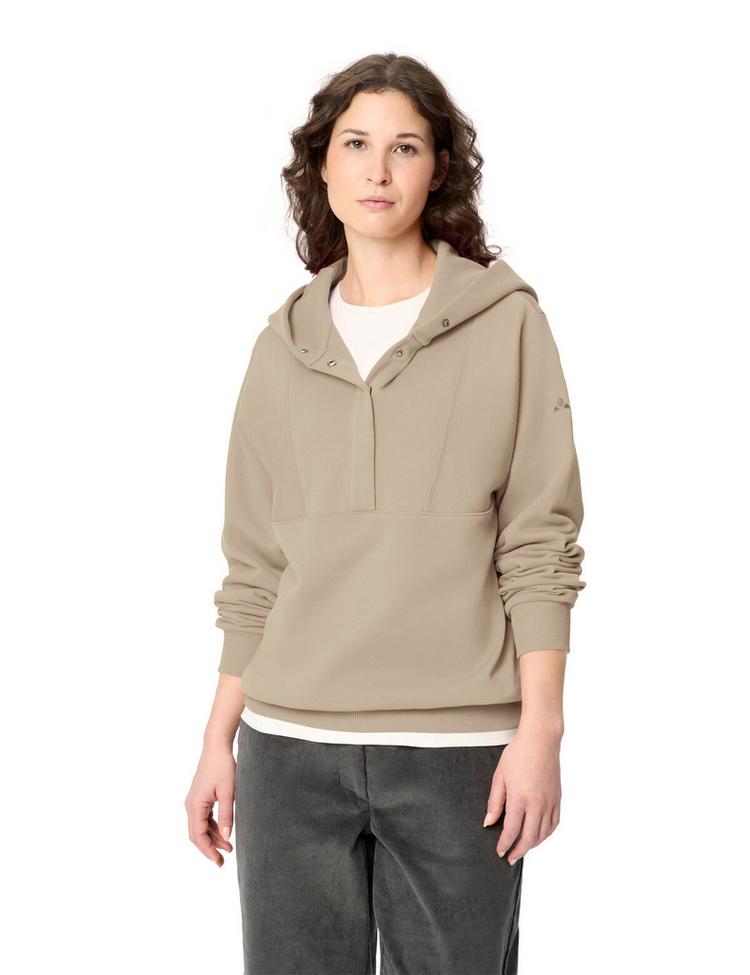 VAUDE VAUDE Women's Manukau Hoody IV Sweatshirt Damen - linen - 2 | SportScheck