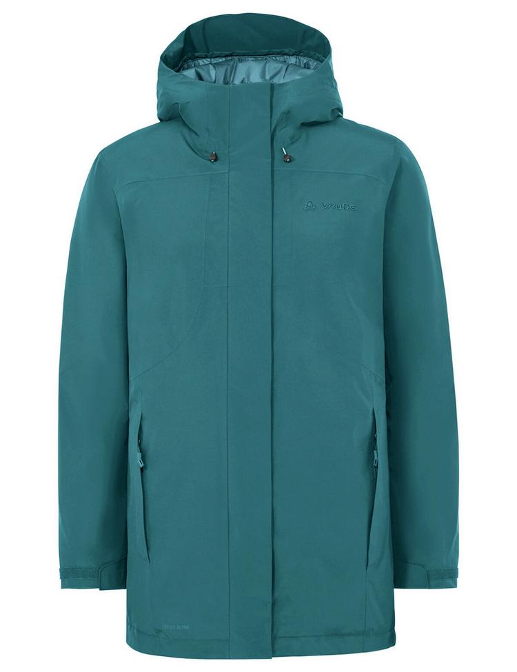 VAUDE VAUDE Women's Rosemoor Padded Parka Outdoorjacke Damen - dark fjord green - 0 | SportScheck