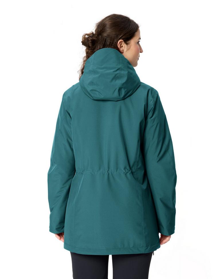VAUDE VAUDE Women's Rosemoor Padded Parka Outdoorjacke Damen - dark fjord green - 1 | SportScheck