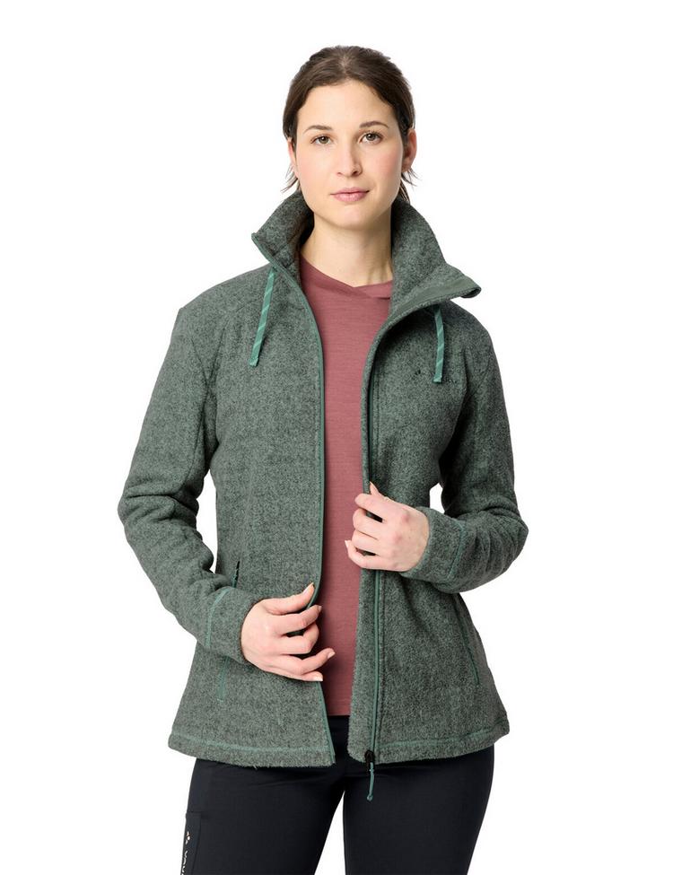 VAUDE VAUDE Women's Skomer Winter Fleece Jacket Outdoorjacke Damen - sage - 2 | SportScheck