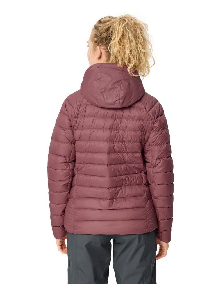 VAUDE VAUDE Women's Monviso Down Hooded Jacket Outdoorjacke Damen - ruby dusk - 1 | SportScheck
