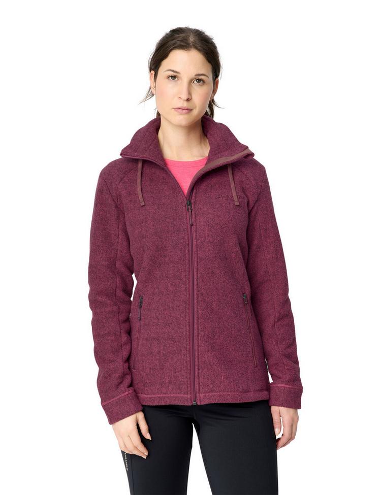 VAUDE VAUDE Women's Skomer Winter Fleece Jacket Outdoorjacke Damen - hibiscus pink - 0 | SportScheck