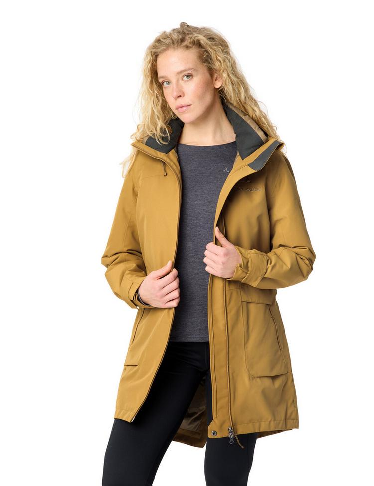 VAUDE VAUDE Women's Skomer Winter Parka III Outdoorjacke Damen - peanut butter - 2 | SportScheck