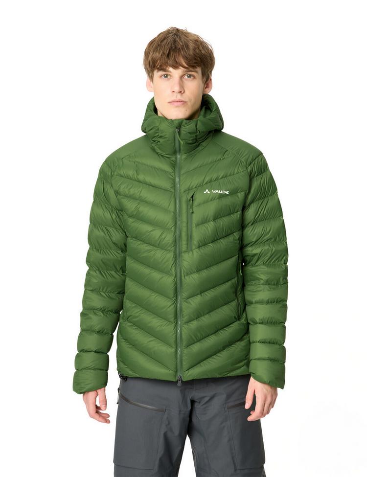 VAUDE VAUDE Men's Monviso Down Hooded Jacket Outdoorjacke Herren - thyme - 0 | SportScheck