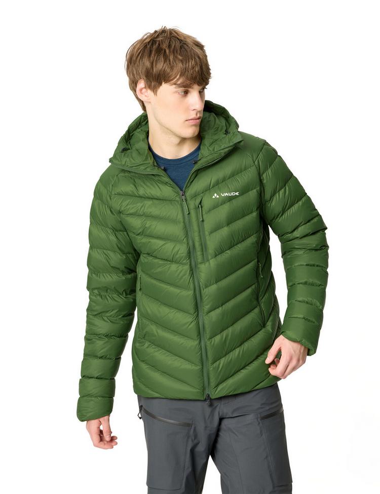 VAUDE VAUDE Men's Monviso Down Hooded Jacket Outdoorjacke Herren - thyme - 2 | SportScheck